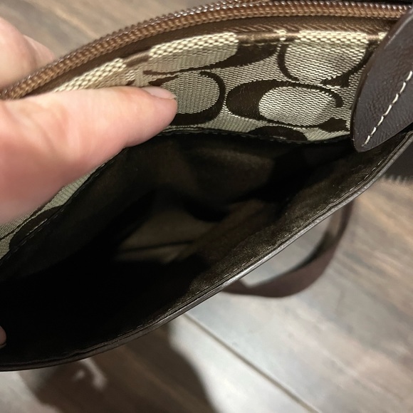 COACH signature messenger swingpack crossbody - Picture 6 of 10